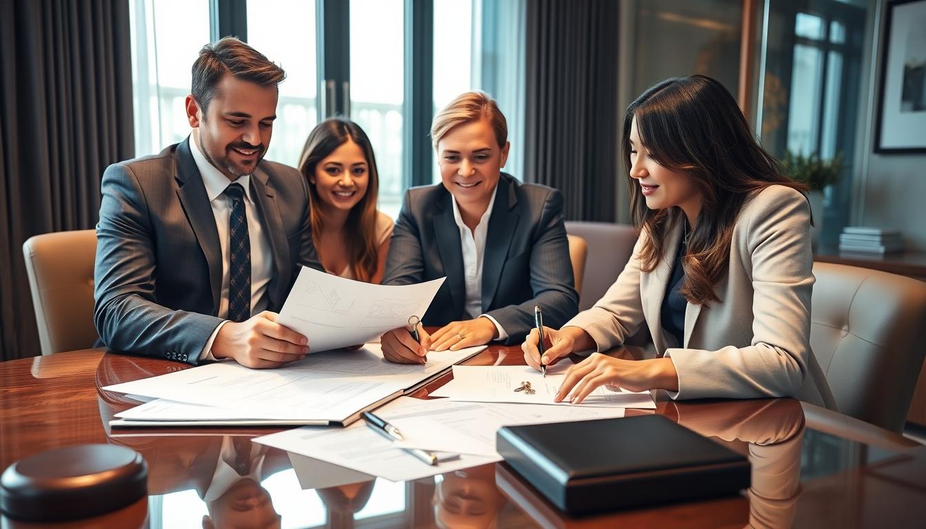 Property settlement documents and transfer review